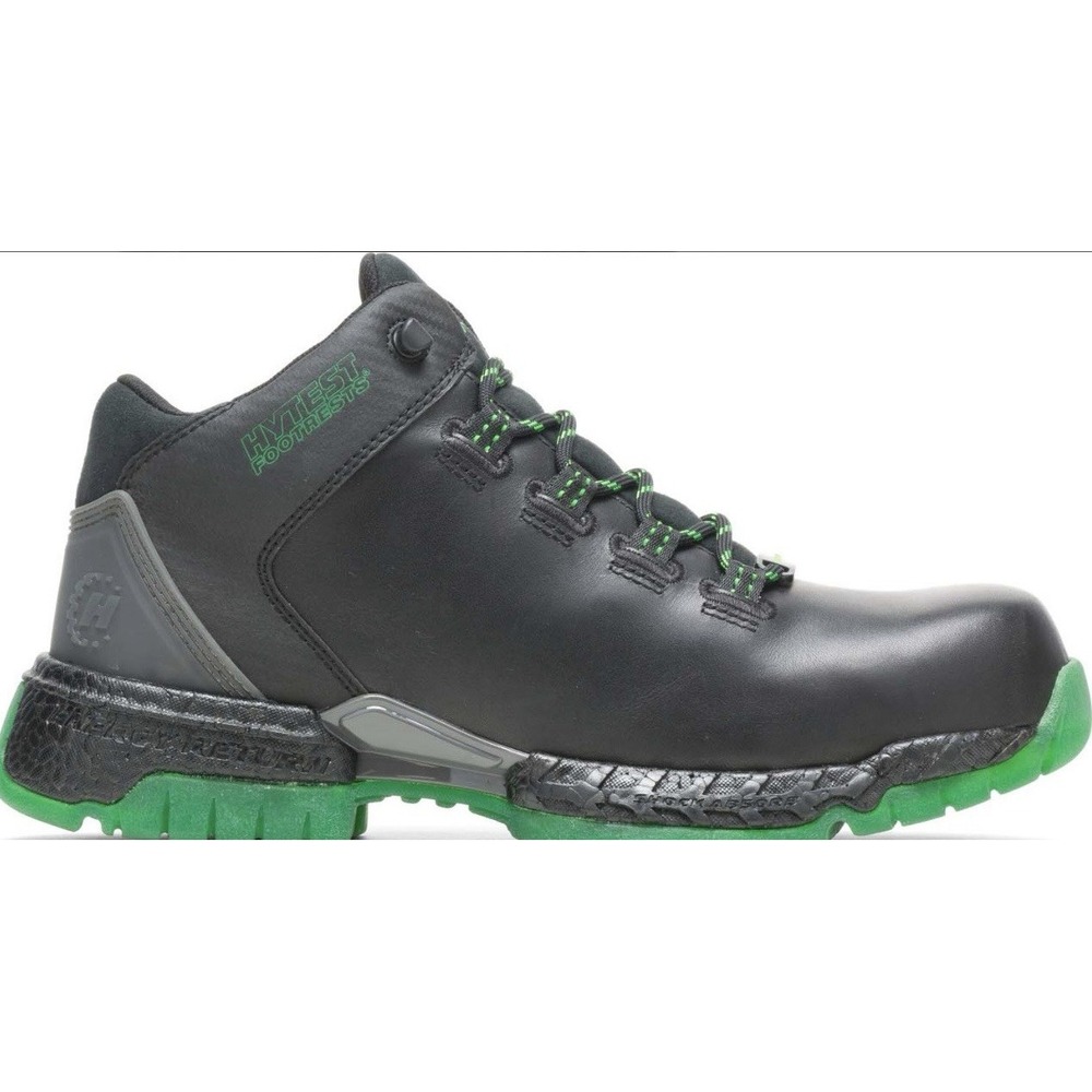 (B7/45)HYTEST FOOTRESTS 2.0 Trainer Size 10.5 Black K21109 Safety Toe Work Boots